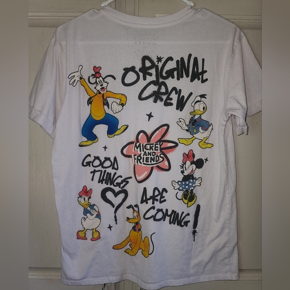 Disney Mickey Mouse Original Crew T-Shirt - Picture 1 of 3